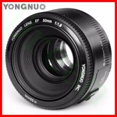 Yongnuo YN50mm F1.8 Standar Lensa Utama Aperture Besar Auto Lensa Fokus untuk Canon EOS 60D 70D 5D2 5D3 7D2 750D 650D Kamera DSLR