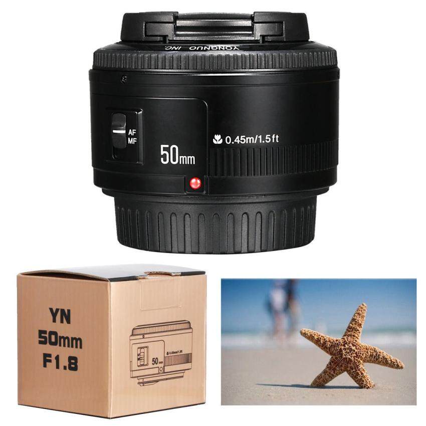 AnyMax YONGNUO YN50mm F1.8 Standard Prime Lens Large Aperture Auto Manual Focus AF MF for Nikon D7100 D5500 D810a D800 DSLR Cameras