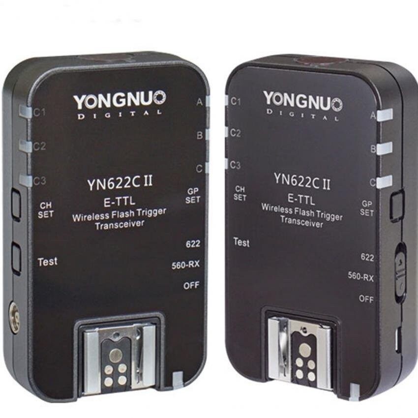 Yongnuo YN622C II YN 622C II HSS E-TTL Blitz Pelatuk untuk Canoncamera Kompatibel dengan YN622C YN560-TX RF-603 II RF-605- internasional