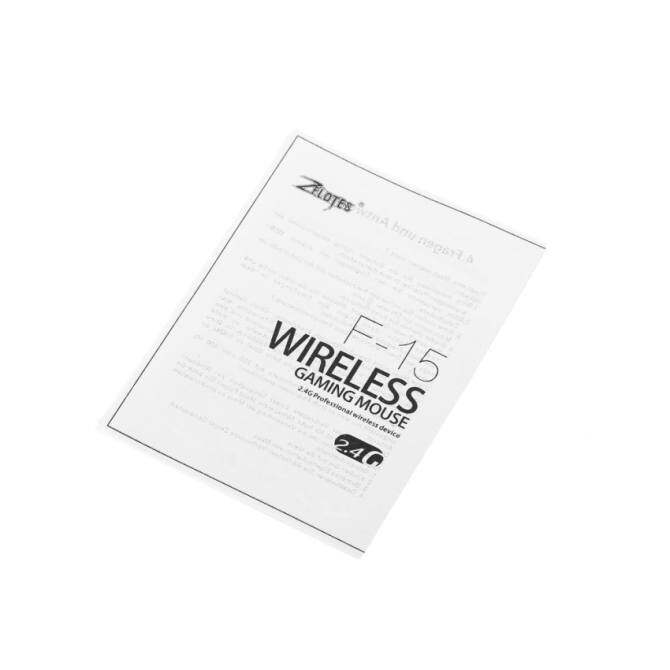Zelotes F - 15 2500DPI không dây/chơi game có dây Ergonomic designoptical chuột với USB 3.0 Receiver