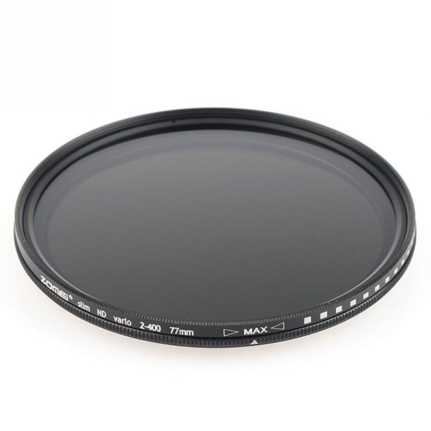 Zomei 77mm Ultra Slim ND2-ND400 Filter Reduction WithAdjustableLight Stepless Zero Distortion - intl