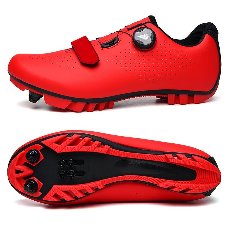 รองเท้าปั่นจักรยาน MTB Cleats สำหรับผู้ชาย,รองเท้าปั่นจักรยานเสือภูเขา