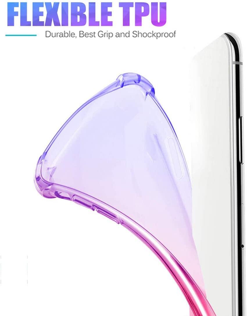 Ốp lưng cho Samsung Galaxy Note 20 Ultra/Note 20/Note 10 Plus/Note 10/Note 9/Note 8 | Ốp TPU 4 bảo vệ góc chống sốc | Ốp TPU màu gradient