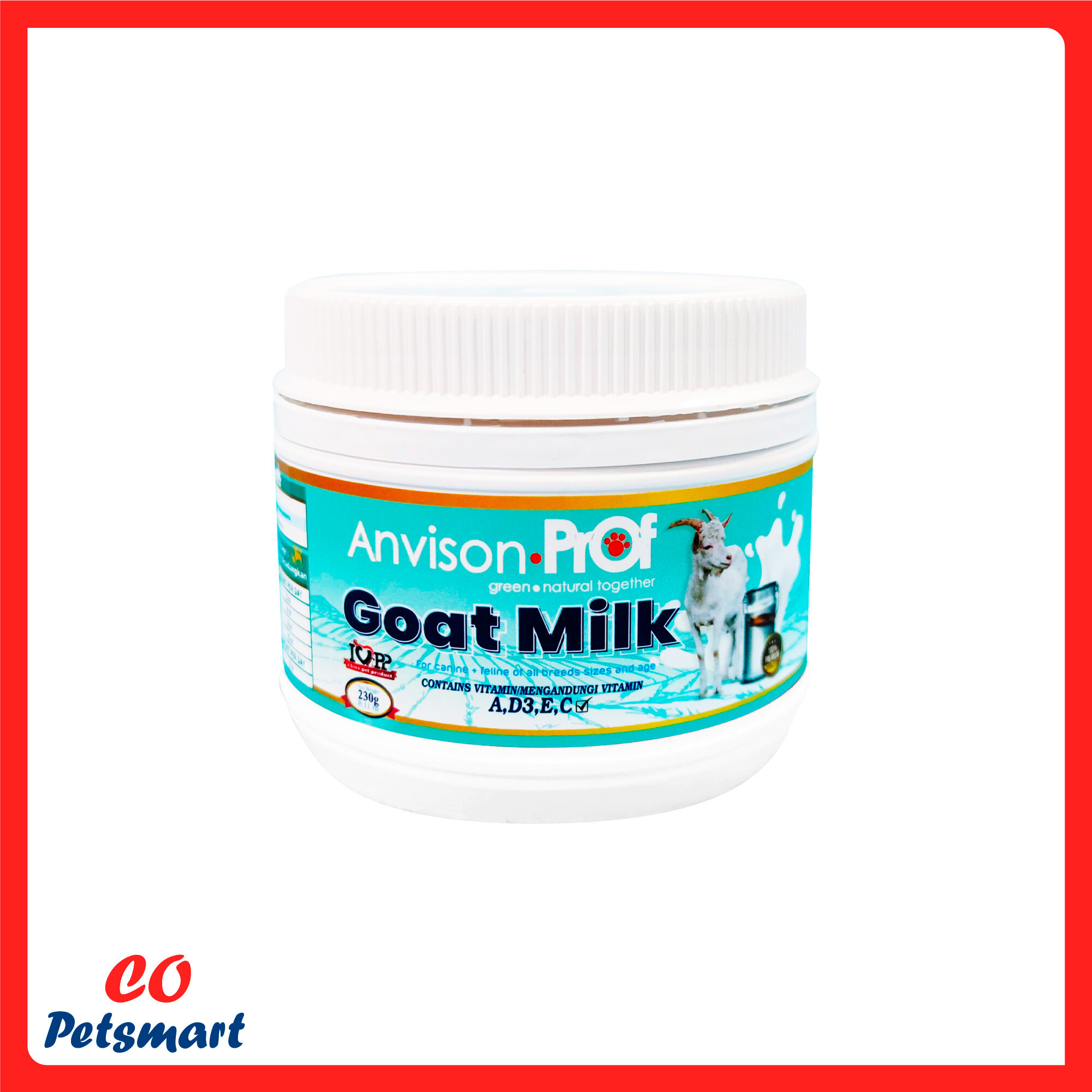 Anvison Prof Goat Milk Powder for Dogs Cats 230gm Lazada
