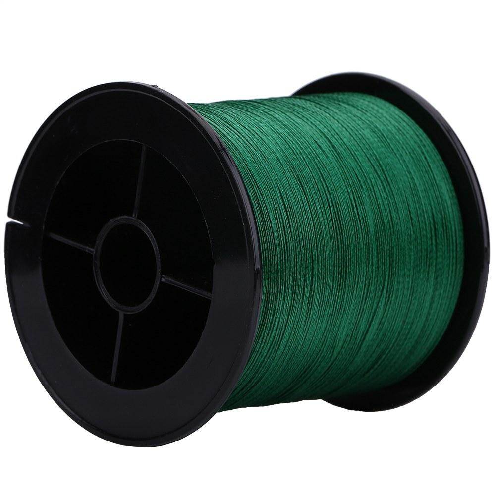 [joliannh+4 PE PE Herma Line 500M] 1pc 500m PE Braided 4 Strands Super Strong Fishing Lines Multi-filament Fish Rope Cord Green