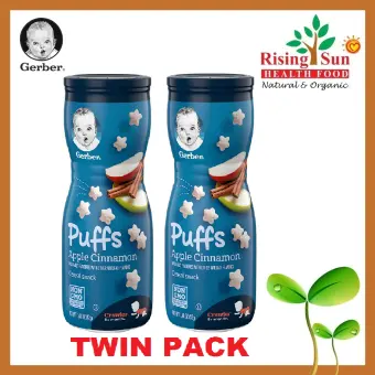 gerber puffs apple cinnamon