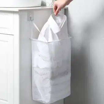 Withritty Hanging Laundry Hamper Large Capacity Foldable Door