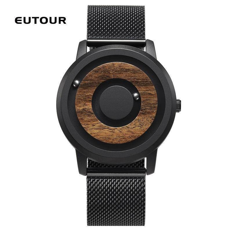 2018 EUTOUR Top Brand Luxury Magnetic Watch Men Waterproof Sports Watches Mens Quartz Wrist Watch Male Clock Magnetic men watch Malaysia