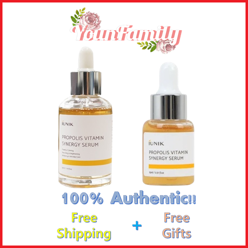 [iUNIK] Propolis Vitamin Synergy Serum 50ml / 15ml (mini)