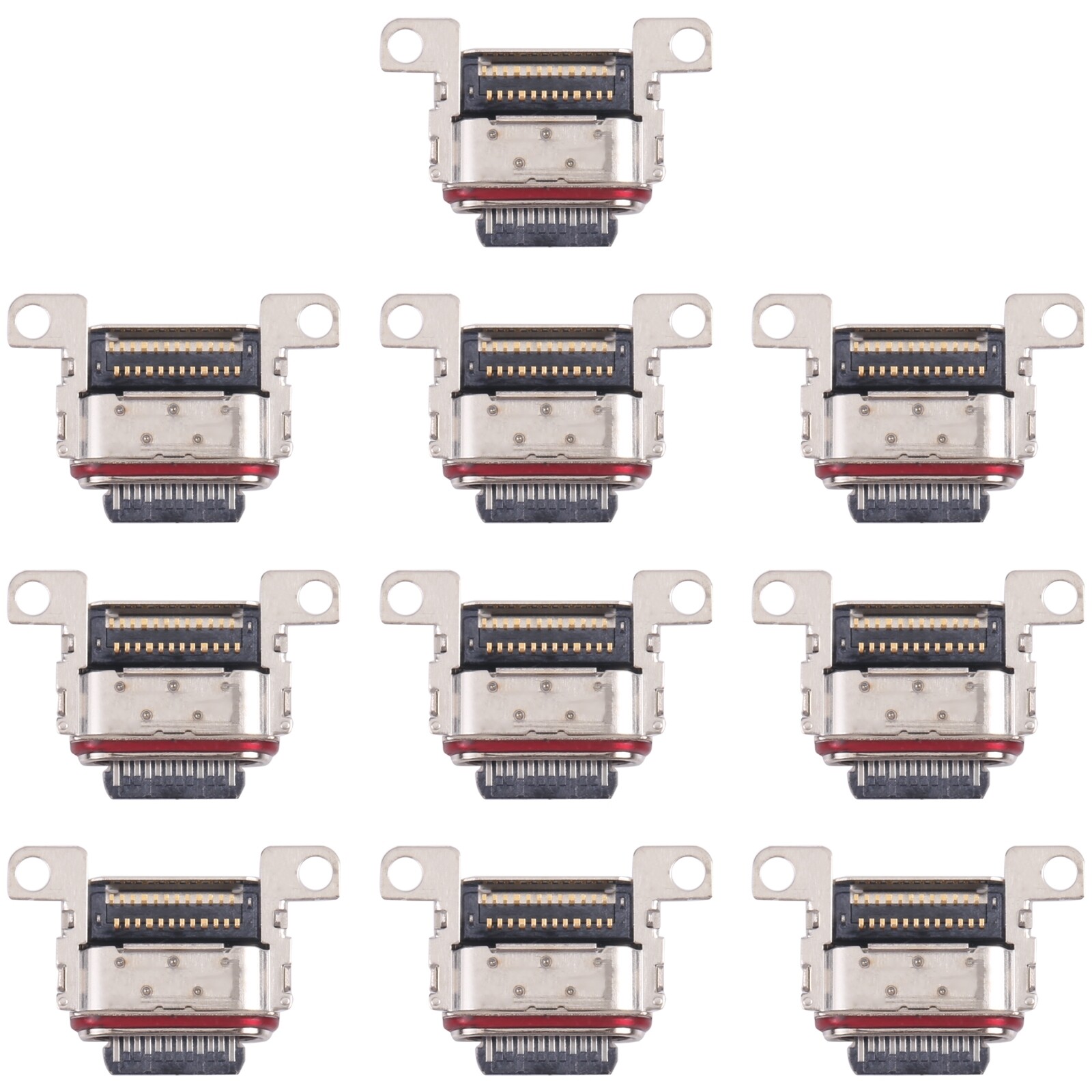 （ready stock） 10 PCS Charging Port Connector For Samsung Galaxy S21 Ultra