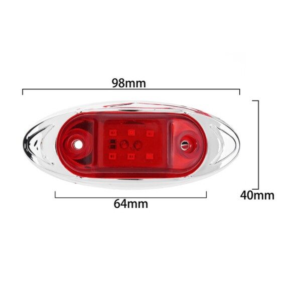 12v Led Light 24v Led Light Car Bus Truck Trailer Lorry LED Lights Side