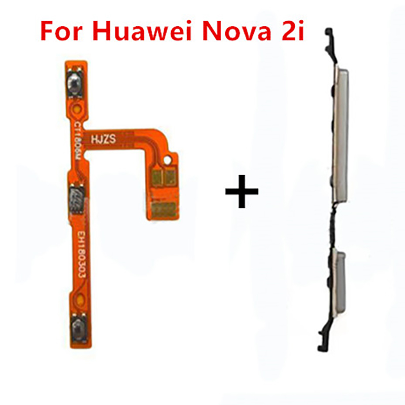 Nút âm lượng công tắc điện nút nguồn Flex cáp cho Huawei Nova 2i phụ tùng thay thế cáp mềm