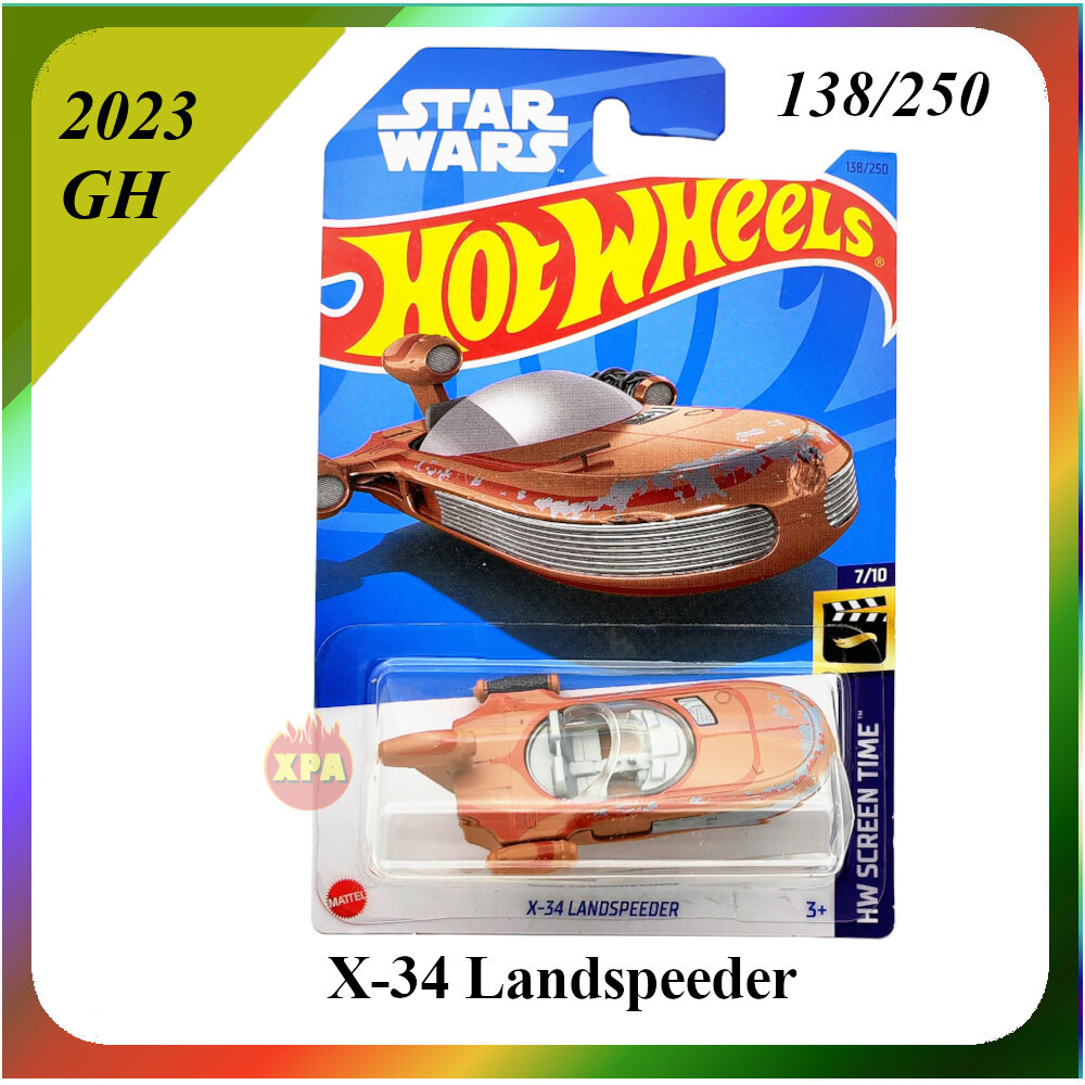 Hot Wheels Star Wars Diecast X34 Landspeeder 2023 HW Screen Time