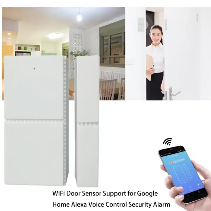 Smart Door Windows Sensor Wifi Door Open Alarm Phone App Alert For