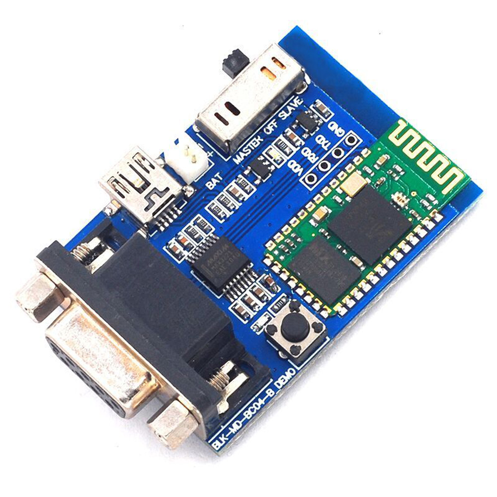 Original AideepebnBC-04 Bluetooth Serial Port Module Demo Version Wireless Serial Communication Wireless Serial Port RS232 Data Transmission Module