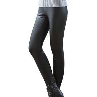 black skinny slacks womens