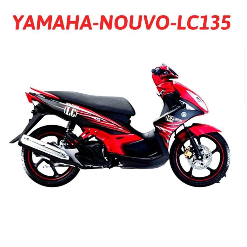 Nouvo Lc Nouvolc Yamaha Body Cover Set Spidermanmotor Lazada