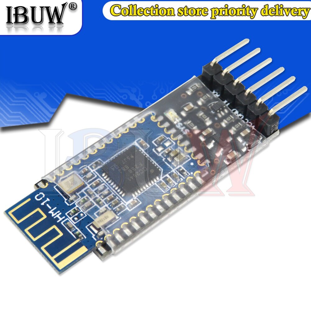 1PCS HM-10 transparent serial port Bluetooth 4.0 module with logic level translator