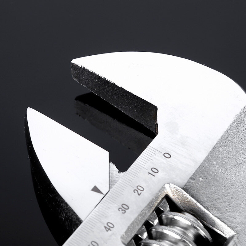 6-18 "Adjustable spanner adjustable open end wrench chrome plated forging open end wrench