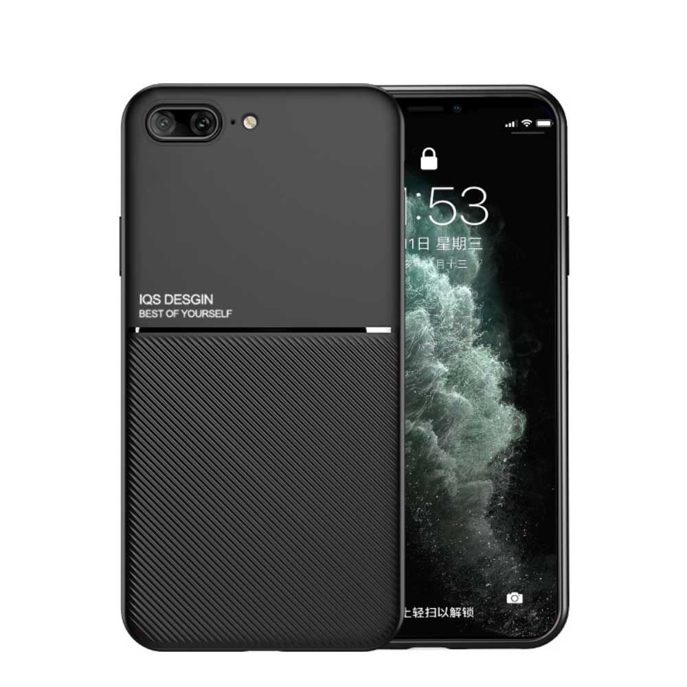 Ốp Điện Thoại Cho iPhone 7 8, Ốp Cho iPhone 7 Plus 8 Plus, Vỏ Từ Tính Ốp Lưng Chống Sốc Siêu Mỏng Vải Chéo Hỗ Trợ Xe Hơi