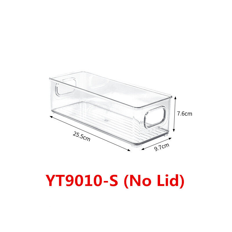 Shiok Living 🚀 Transparent Refrigerator Organizer Bin Storage Box