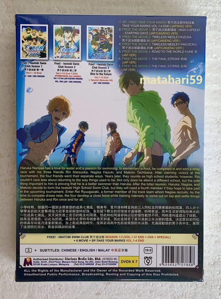 Iwatobi Swim Club Free Road To The World Release Date Free