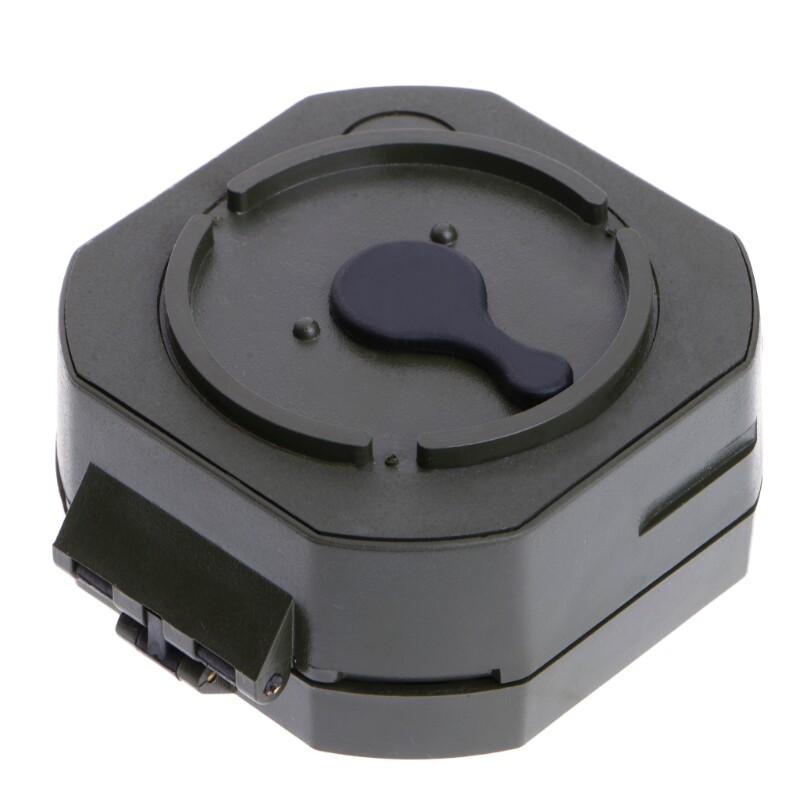 High Precision Magnetic Pocket Transit Geological Compass Scale 0-360 Degrees