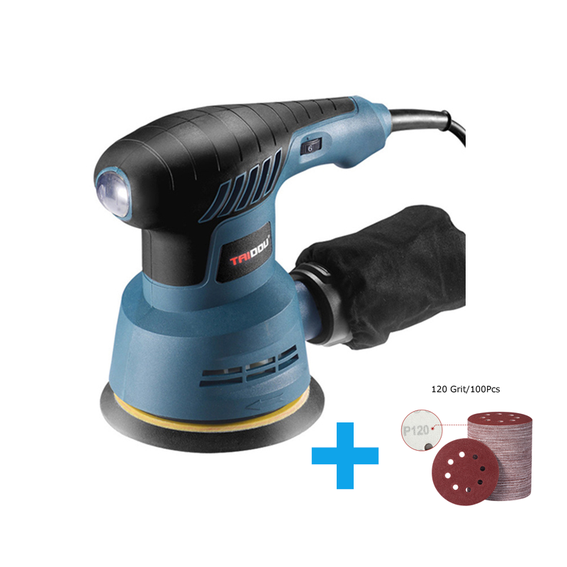5 Inch Sander Sandpaper Machine Speed Sander Electric Random Orbital