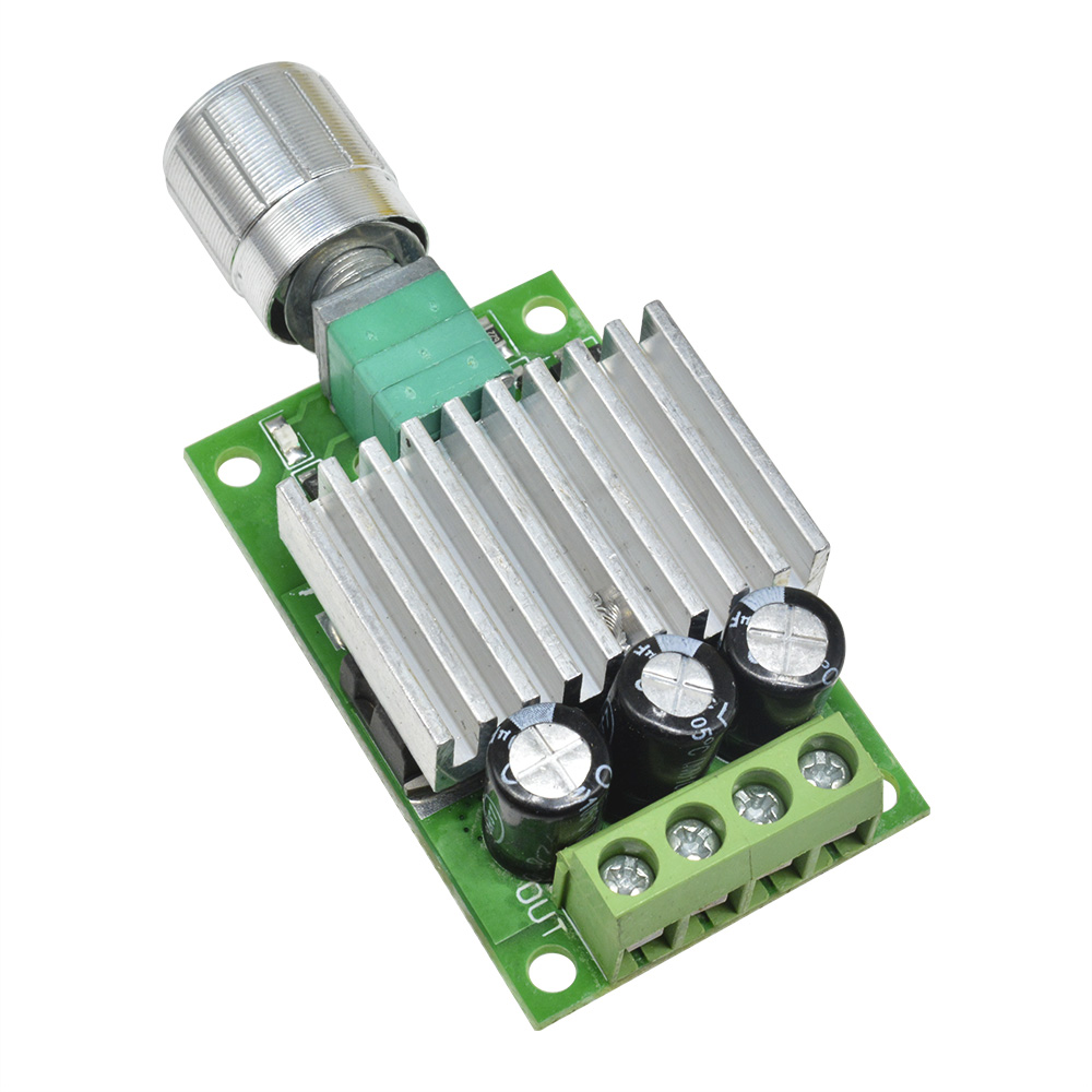 VOKTTA  Bộ Điều Khiển Tốc Độ Động Cơ DC 6V 12V 24V 30V 10A Chính Hãng, Bảng Điều Khiển PWM Mô-đun Điều Khiển Tốc Độ DC12-30V Có Tản Nhiệt