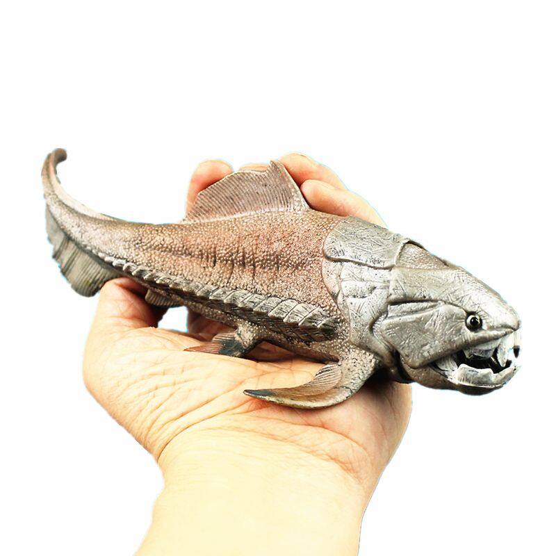 【Micheer】20cm Dinosaurs Model Toy Dunkleosteus Dinosaur Fish Decoration Action Figure Model Toys For Children Collection Brinqued