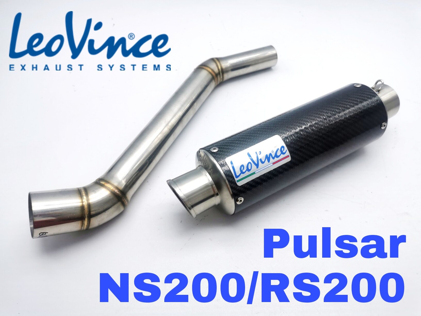 Exhaust System Ns200 Exhaust Pipe AKRAPOVIC EXHAUST COMBO OFFER