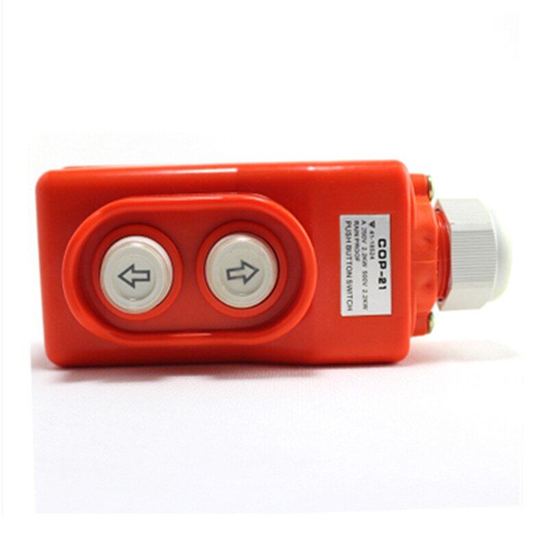 {” ——：{ Waterproof Hoist Push Button Switch Crane Switch TNHA1-COB-61 21 31 32 33 Pendant Controller 220V 380V