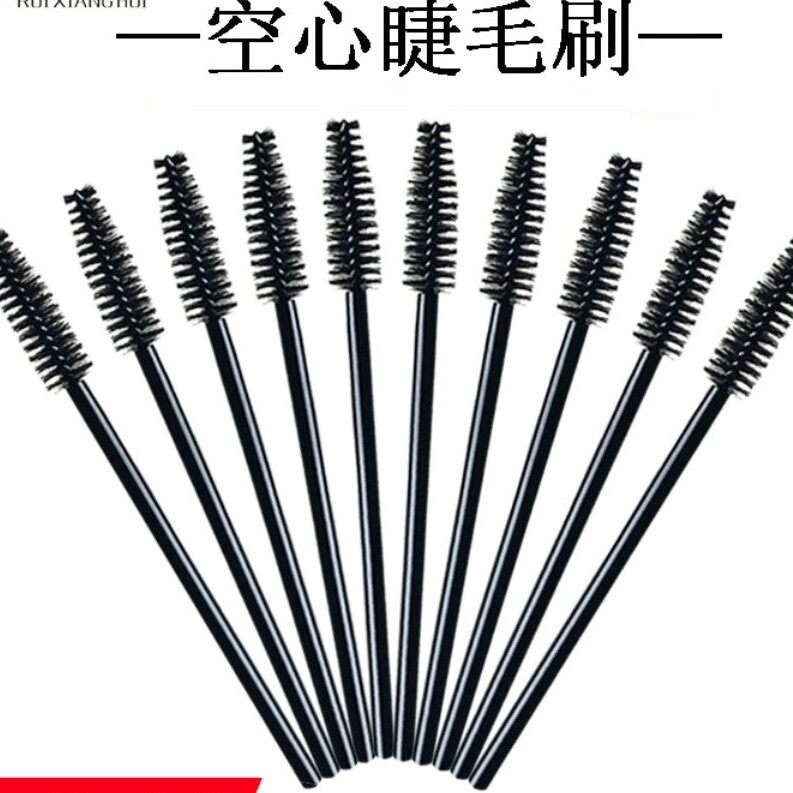 50 Cái Một Gói Bàn Chải Mascara Mắt Dùng Một Lần Dụng Cụ Uốn Cong Lông Mi Rắn Xoắn Ốc Bàn Chải Lông Mày Lược Trang Điểm