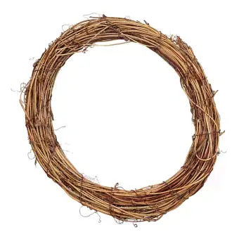 Fityle Grapevine Wreaths For Crafts Front Door Wreath Home Yard