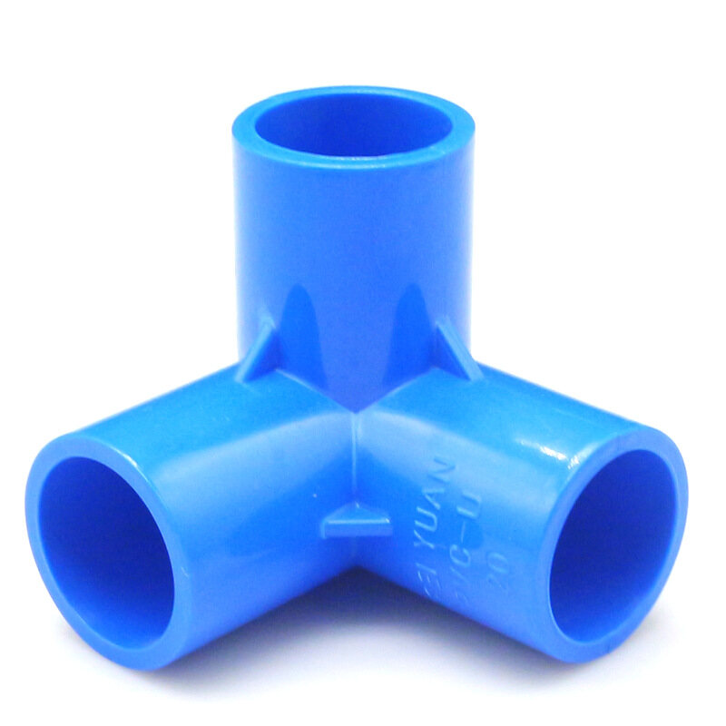 PVC Corner Right Angle Joint Water Pipe Fittings Multi-interface 3 4 5