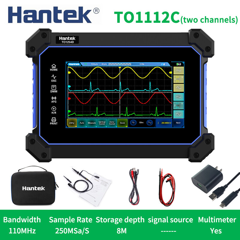 【Hantek Official Genuine】full touch screen flat panel digital ...