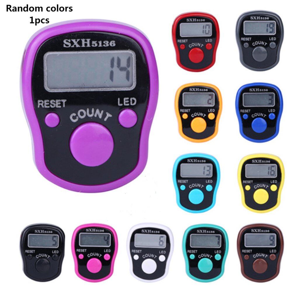 Portable LED Lights Luminous Ring Counter Plastic Accurate Tally ...