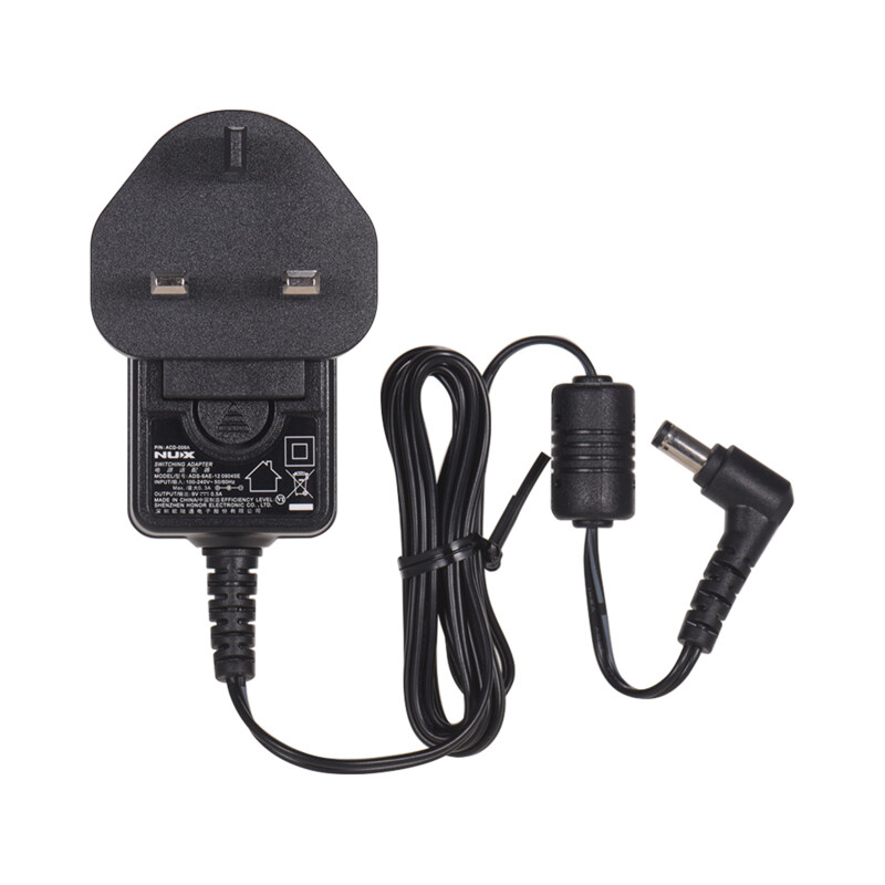 Sunshine Girl-ammoon 9V AC/DC Power Adapter Corded Power Supply Charger for Electric Guitar Amplifier Guitar Pedal Guitar Effector with Noise Reducing Magnetic Ring UK Plug