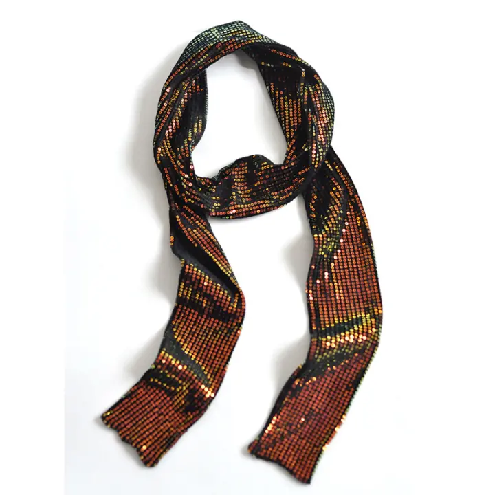 red scarf belt