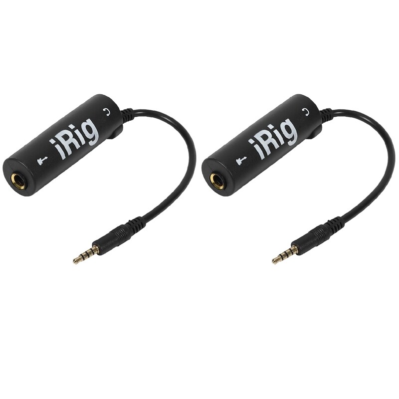 2X IRig Guitar Interface Converter Replacement Guitar for Phone / for Ipad New