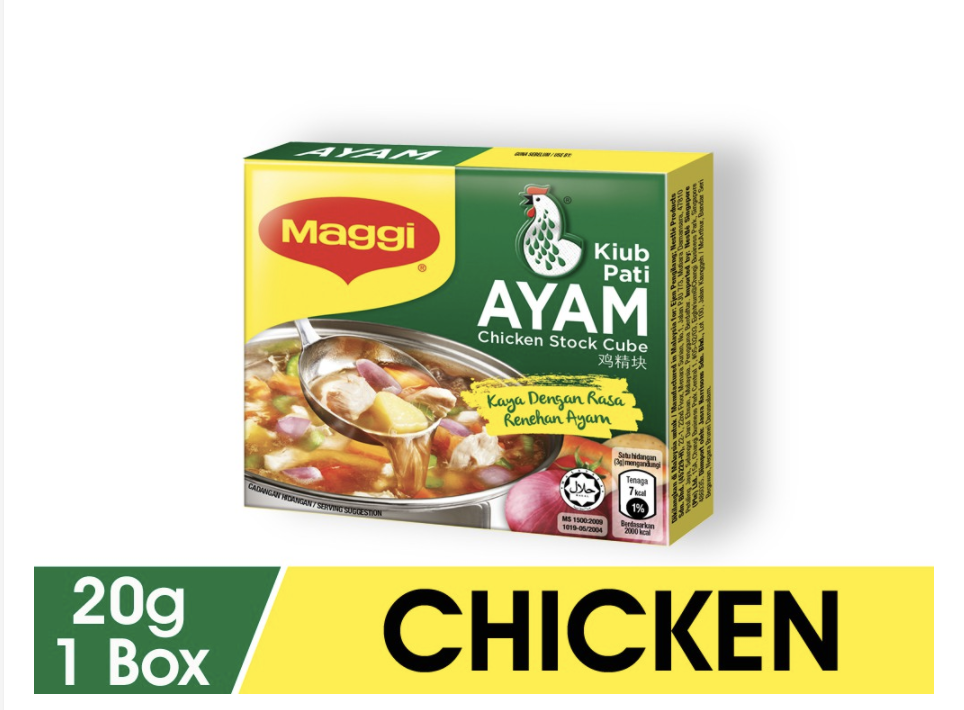 Maggi Chicken Stock Cube 20g Lazada