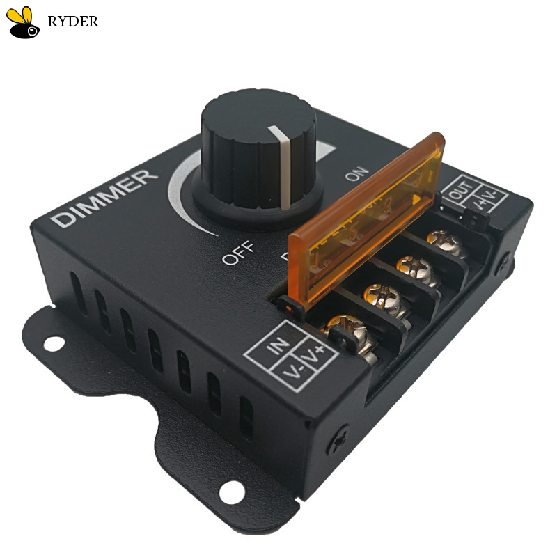 Controller Soft Stable Pwm Digital Dimming For Led Light Bar Led 24v Switch Led Dimmer 30a Regulator Adjustable 360w 12v