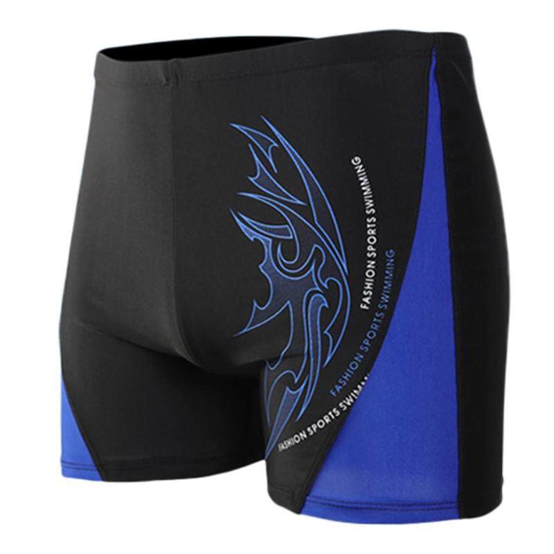 Nơi bán Akali nam In Hình Gợi Cảm Nylon Thoáng Khí Tích Hợp Tia Dòng Quần Đùi Bơi