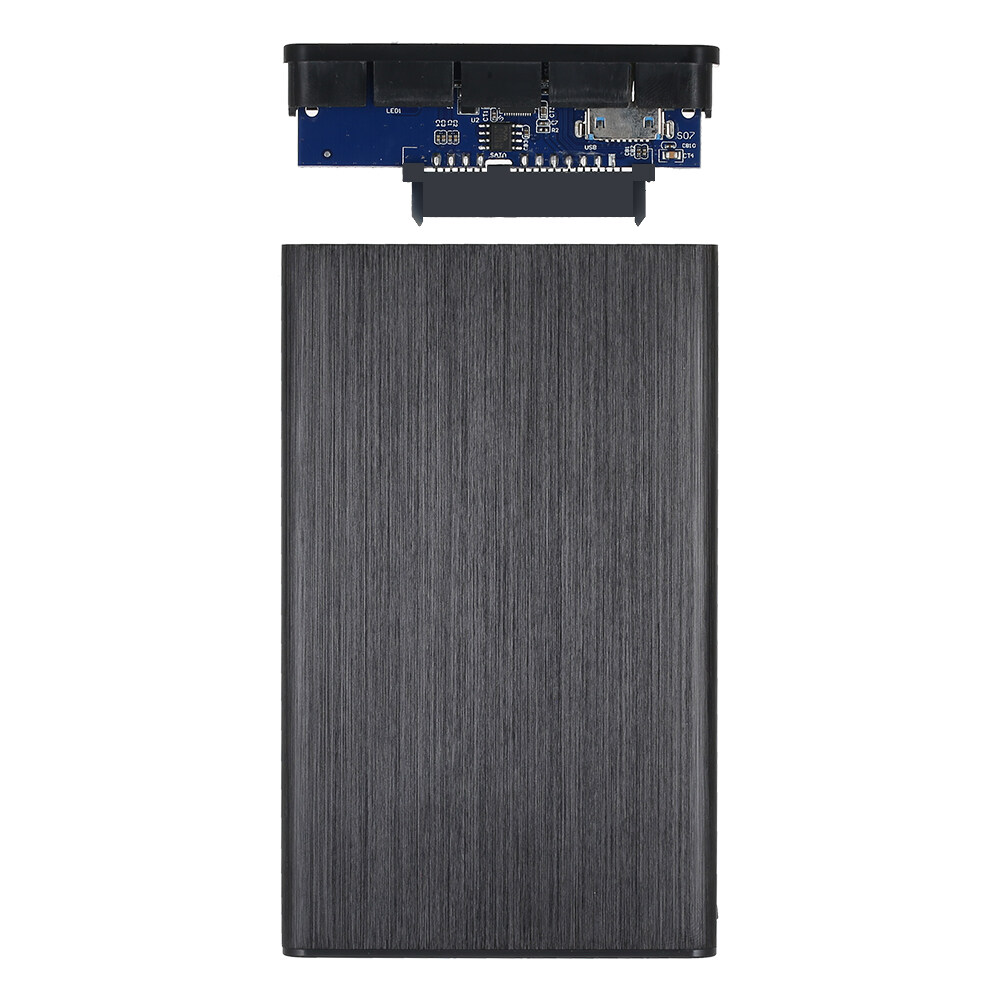 KKmoon Hộp Đựng Ổ Cứng Di Động USB3.0 Vỏ Ngoài 2.5 Inch SATA HDD SSD Vỏ