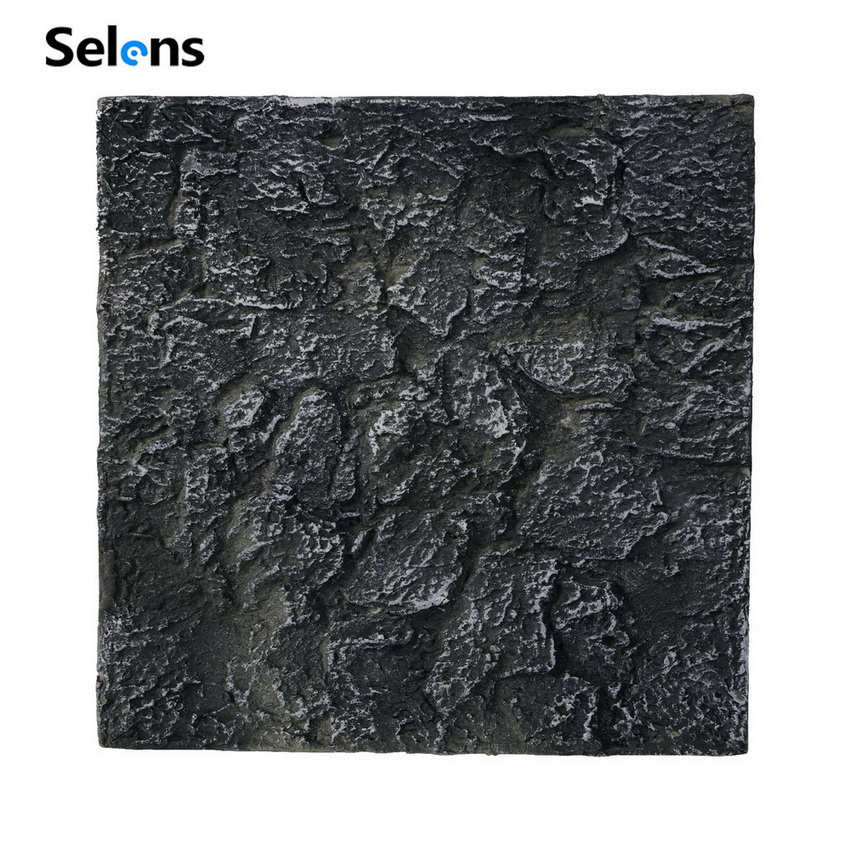 Selens Background Plate Simulation Rock Plate Environmental Protection Waterproof 3D  Dimensional Creative Shooting Props