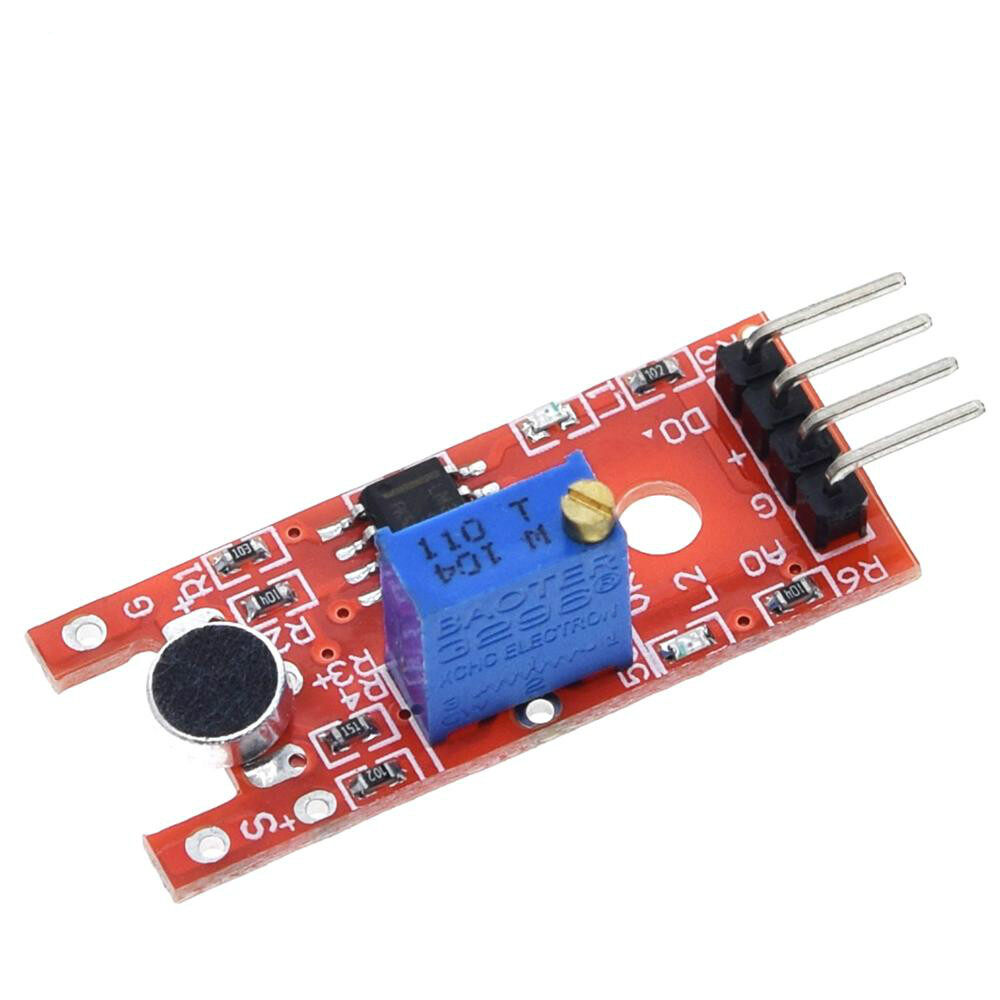 Microphone Voice Sound Sensor Module For Arduino Analog Digital Output
