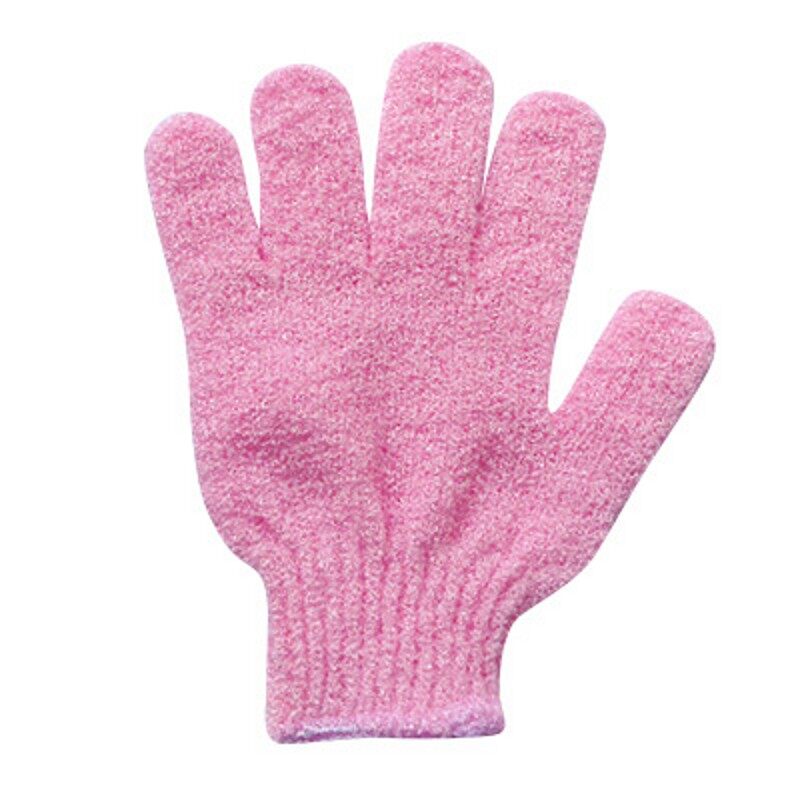 TM Exfoliating bath gloves bath five-finger gloves children bath towel colorful soft bubble bath towel gloves 1 pair