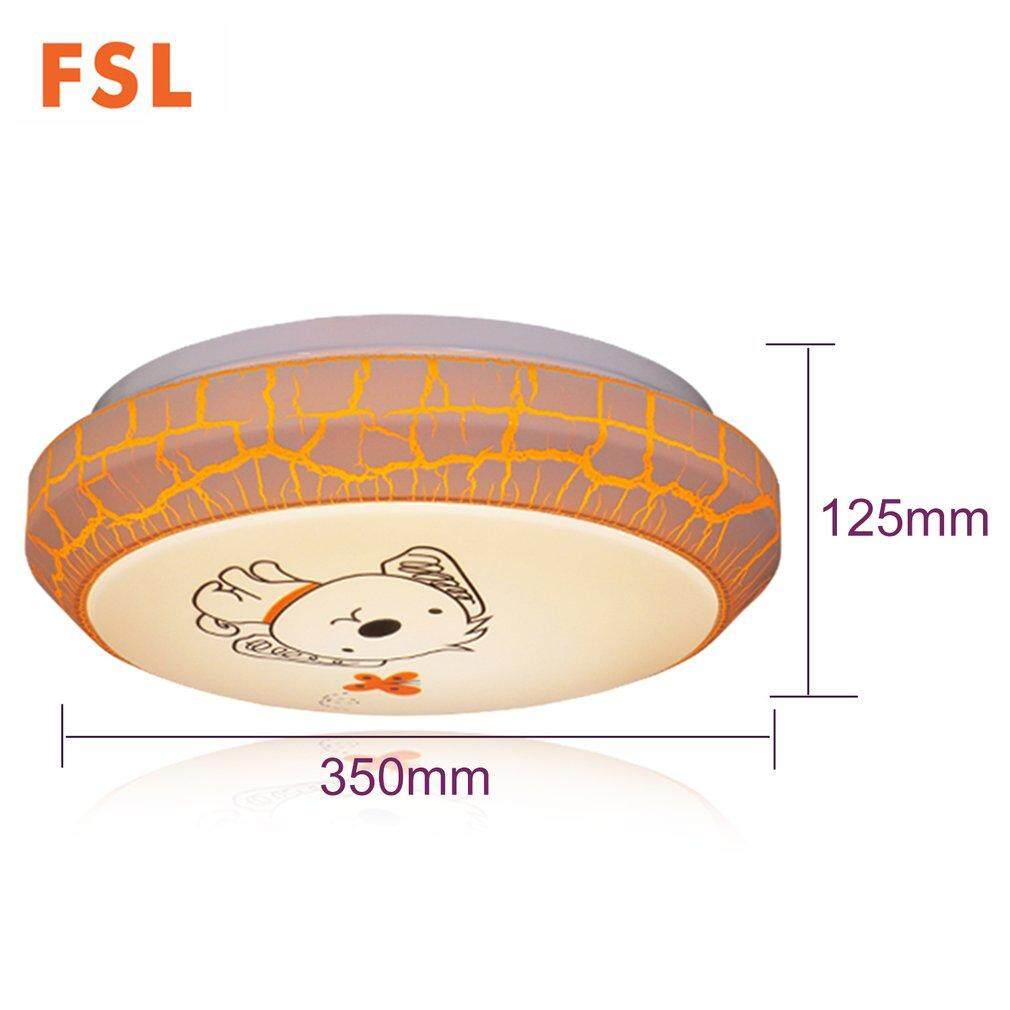 UINN LED FSL Săn Chắc Đèn Ốp Trần Tròn 350mm Mắt Bảo Vệ Acrylic 220 V 25 W