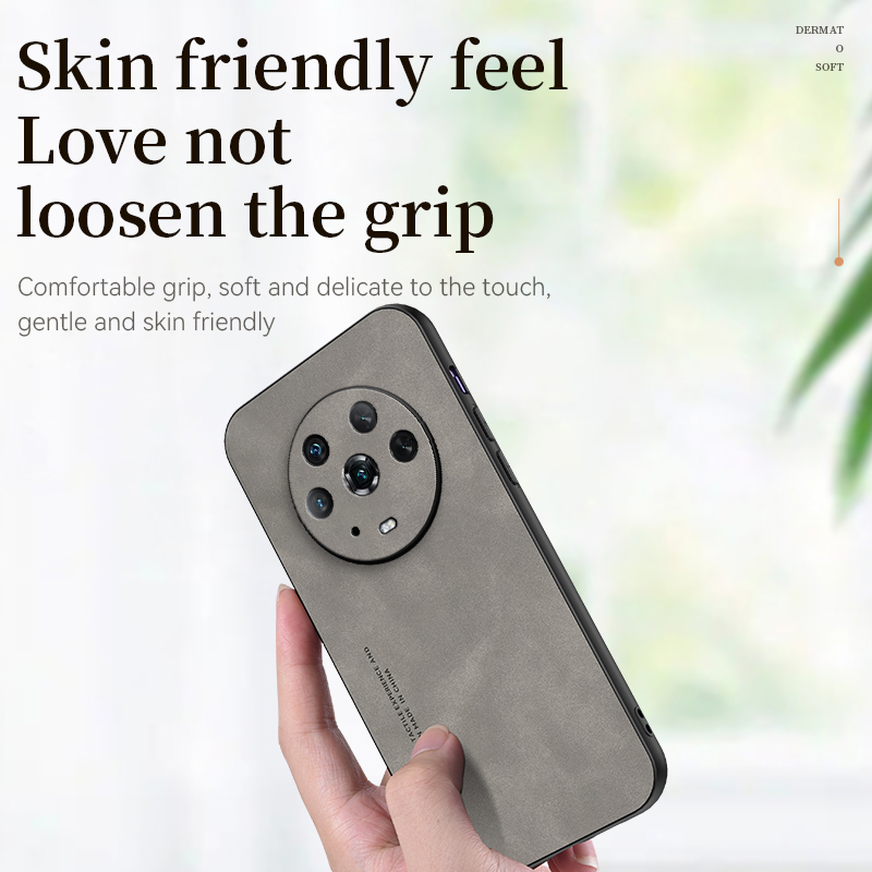 For Huawei Honor Magic4 Case Luxury Leather Texture Shockproof Phone Cover Honor Magic4 PRO TPU Soft Casing