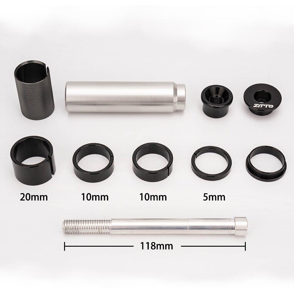 ZTTO Bộ Nối Dài Phuộc Trước Xe Đạp CNC Bộ Chuyển Đổi Tăng Chiều Cao Miếng Đệm Tay Lái Mở Rộng Cho Xe Đạp Leo Núi Đường Trường BMX